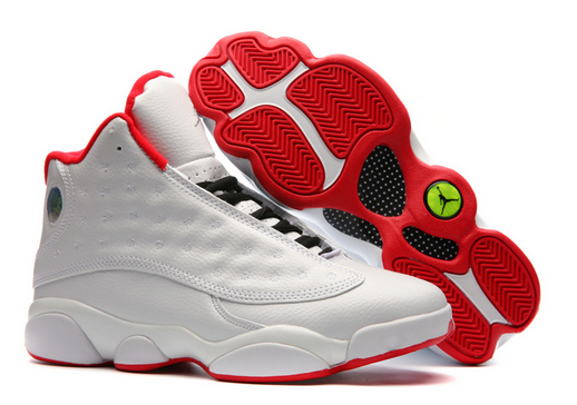 Air Jordan 13 History of Flight White Red Shoes